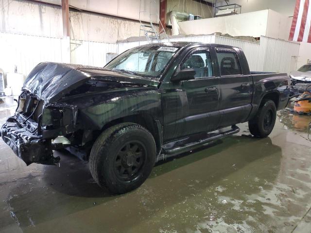 1D7HE28KX6S664203 - 2006 DODGE DAKOTA QUAD BLACK photo 1