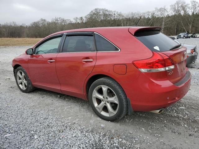 4T3ZK11A89U002974 - 2009 TOYOTA VENZA RED photo 2