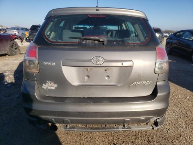 2T1KR32E66C584301 - 2006 TOYOTA COROLLA MA XR GRAY photo 6