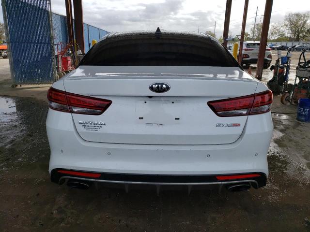 5XXGW4L29HG125431 - 2017 KIA OPTIMA SX WHITE photo 6