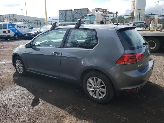 3VW817AU0GM006086 - 2016 VOLKSWAGEN GOLF BASE / S GRAY photo 2