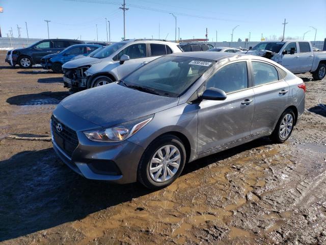 3KPC24A35KE071339 - 2019 HYUNDAI ACCENT SE GRAY photo 1