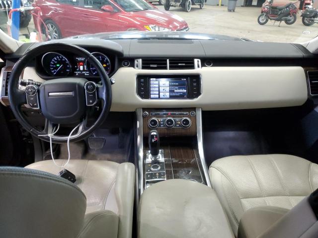 SALWR2VF0EA308515 - 2014 LAND ROVER RANGE ROVE HSE BLACK photo 8