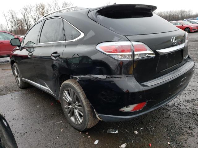 JTJZK1BA0D2417820 - 2013 LEXUS RX 350 BLACK photo 2