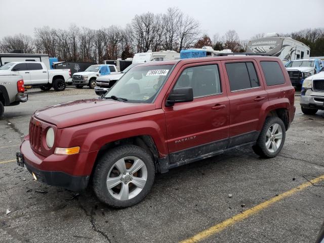 1C4NJPFB1ED508045 - 2014 JEEP PATRIOT LATITUDE BURGUNDY photo 1