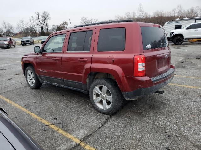 1C4NJPFB1ED508045 - 2014 JEEP PATRIOT LATITUDE BURGUNDY photo 2