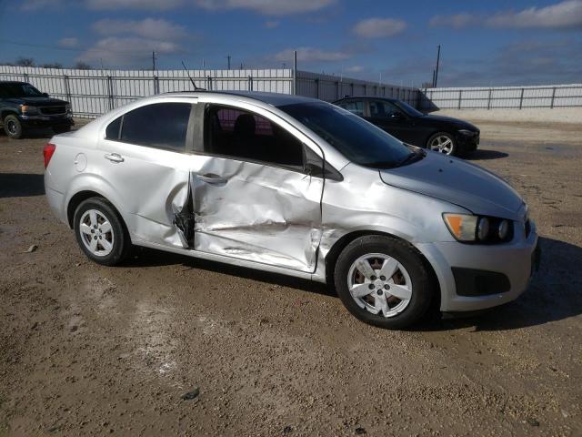 1G1JA5SH0D4150084 - 2013 CHEVROLET SONIC LS SILVER photo 4