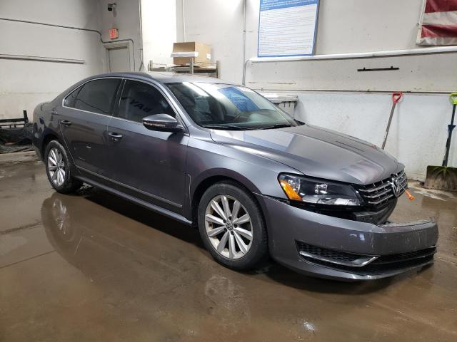 1VWCH7A31CC062045 - 2012 VOLKSWAGEN PASSAT SEL SILVER photo 4