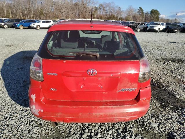 2T1KR32E95C387900 - 2005 TOYOTA COROLLA MA XR RED photo 6