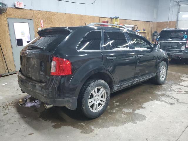 2FMDK3GC7DBA67594 - 2013 FORD EDGE SE BLACK photo 3