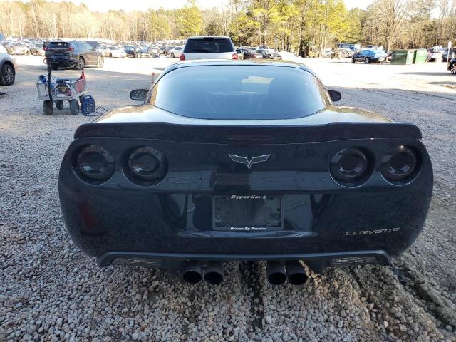 1G1YY26W995109911 - 2009 CHEVROLET CORVETTE BLACK photo 6