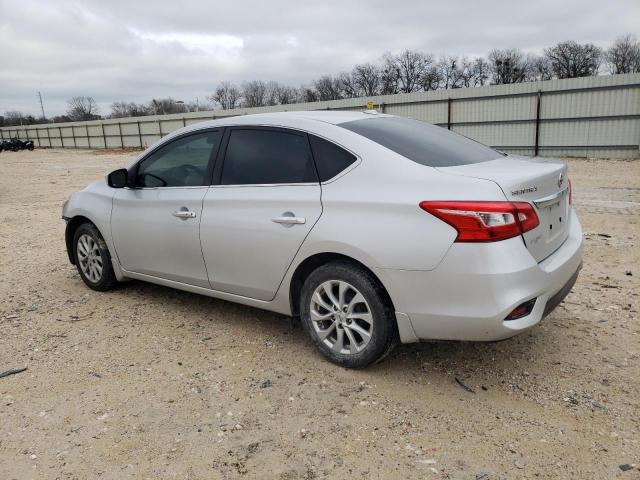 3N1AB7AP3KL608395 - 2019 NISSAN SENTRA S SILVER photo 2