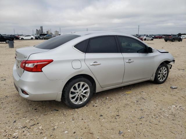 3N1AB7AP3KL608395 - 2019 NISSAN SENTRA S SILVER photo 3