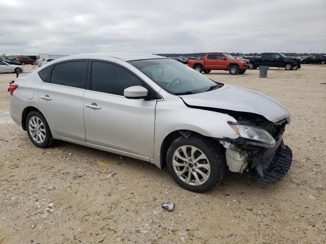 3N1AB7AP3KL608395 - 2019 NISSAN SENTRA S SILVER photo 4