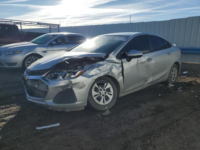 1G1BC5SMXK7147975 - 2019 CHEVROLET CRUZE LS SILVER photo 1