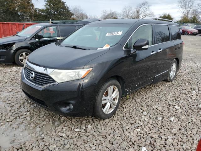 JN8AE2KP2D9065126 - 2013 NISSAN QUEST S BLACK photo 1