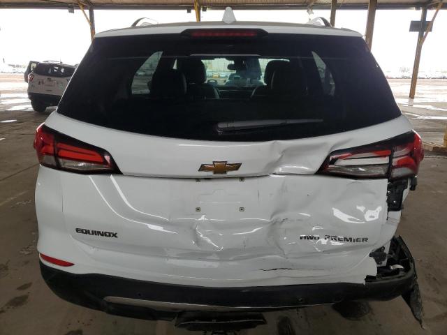 2GNAXXEV3N6109507 - 2022 CHEVROLET EQUINOX PREMIER WHITE photo 6