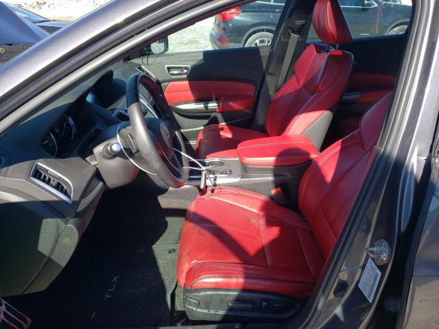 19UUB1F67LA000512 - 2020 ACURA TLX TECHNOLOGY ნაცრისფერი ფოტო 7