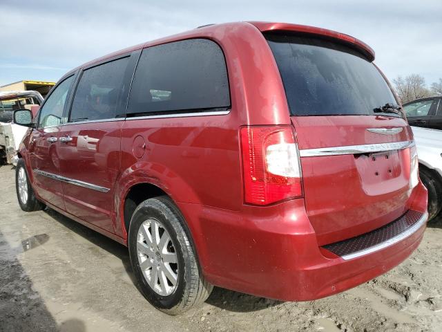 2C4RC1CG6CR232755 - 2012 CHRYSLER TOWN & COU TOURING L MAROON photo 2