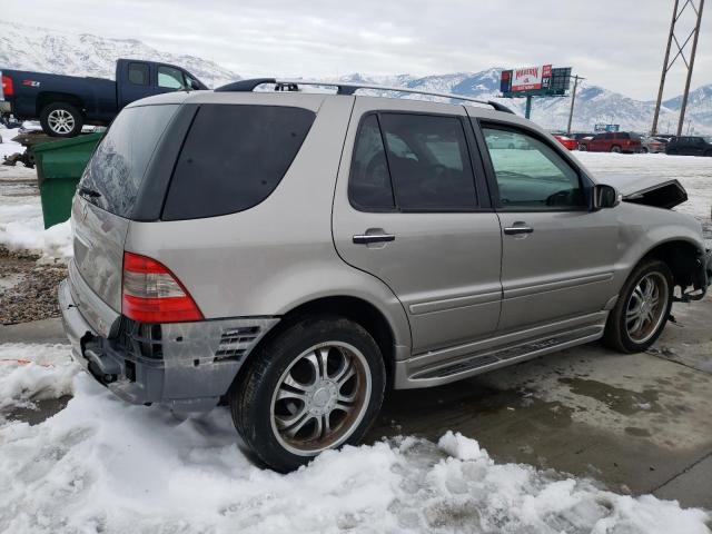 4JGAB57E45A526190 - 2005 MERCEDES-BENZ ML 350 TAN photo 3