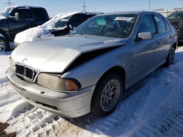 WBADT43433G027989 - 2003 BMW 525 I AUTOMATIC SILVER photo 1