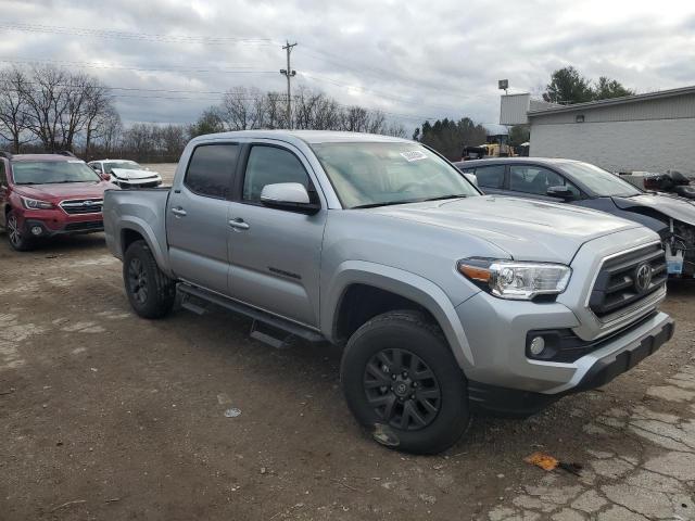 3TMCZ5AN6PM643504 - 2023 TOYOTA TACOMA DOUBLE CAB GRAY photo 4