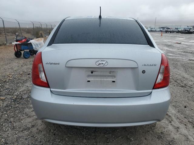 KMHCN46CX6U048805 - 2006 HYUNDAI ACCENT GLS SILVER photo 6