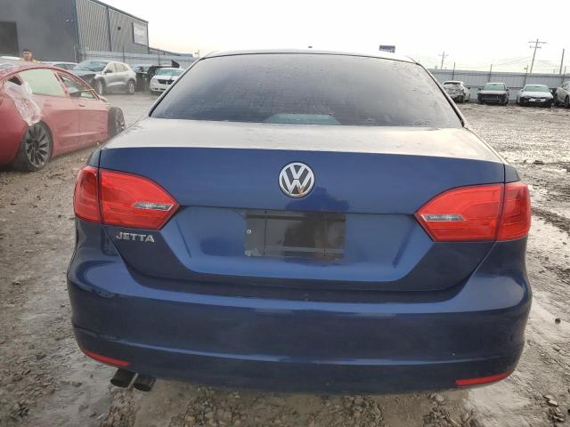 3VW1K7AJ4DM259783 - 2013 VOLKSWAGEN JETTA BASE BLUE photo 6