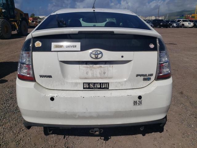 JTDKB20U453039102 - 2005 TOYOTA PRIUS WHITE photo 6