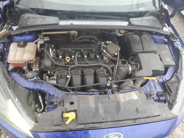 1FADP3F25FL333184 - 2015 FORD FOCUS SE BLUE photo 11