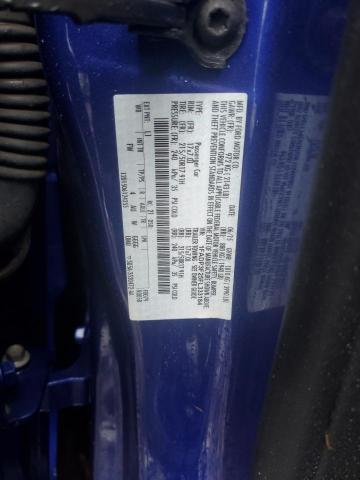 1FADP3F25FL333184 - 2015 FORD FOCUS SE BLUE photo 12