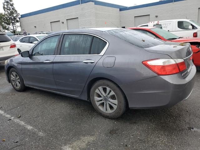 1HGCR2F35EA253849 - 2014 HONDA ACCORD LX GRAY photo 2