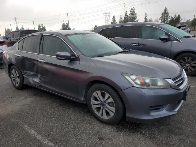 1HGCR2F35EA253849 - 2014 HONDA ACCORD LX GRAY photo 4