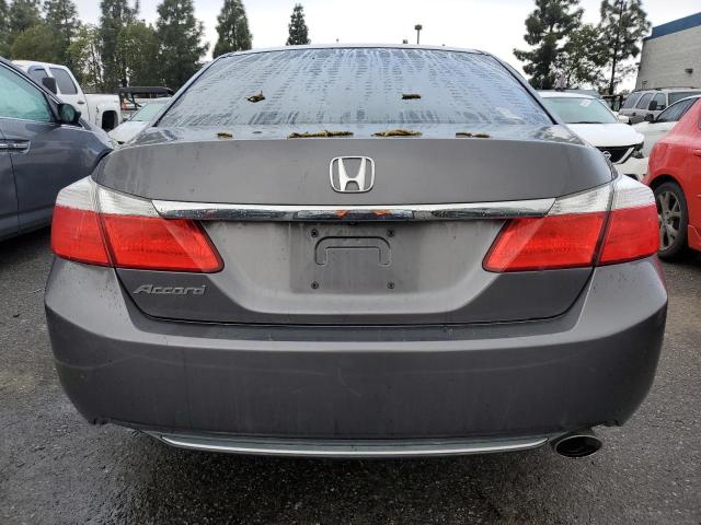 1HGCR2F35EA253849 - 2014 HONDA ACCORD LX GRAY photo 6