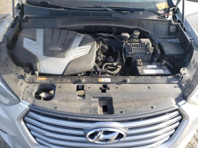 KM8SM4HF1HU202116 - 2017 HYUNDAI SANTA FE SE SILVER photo 12