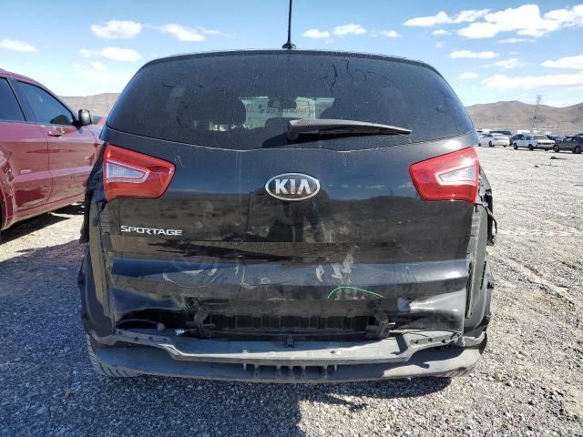 KNDPB3A25D7490295 - 2013 KIA SPORTAGE BASE BLACK photo 6