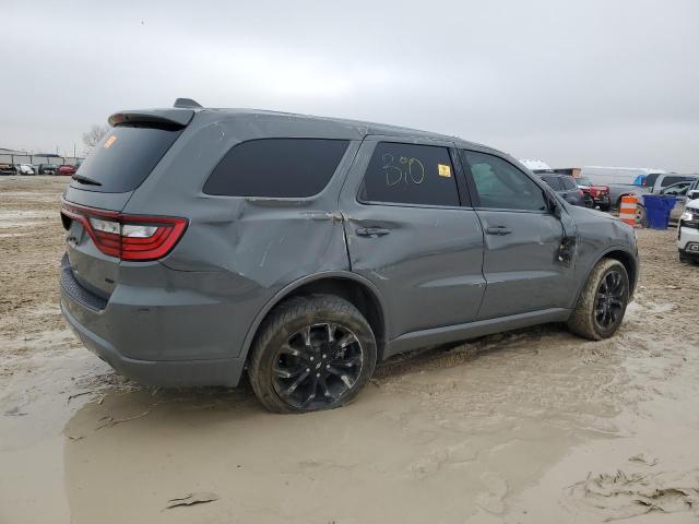 1C4RDHDG5LC222618 - 2020 DODGE DURANGO GT GRAY photo 3