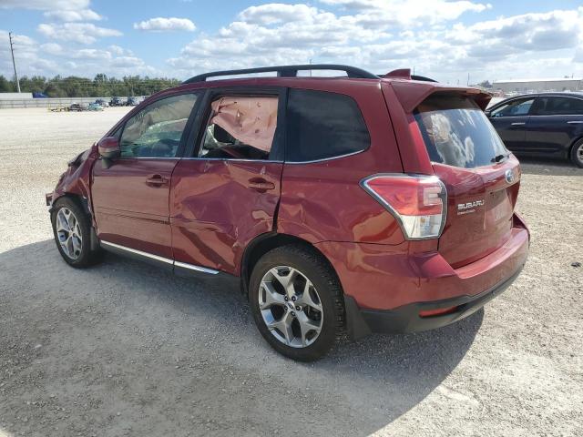 JF2SJAWC0HH469035 - 2017 SUBARU FORESTER 2.5I TOURING RED photo 2