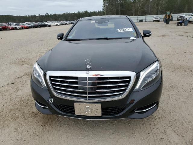 WDDUG8FB3FA145045 - 2015 MERCEDES-BENZ S 550 4MATIC BLACK photo 5