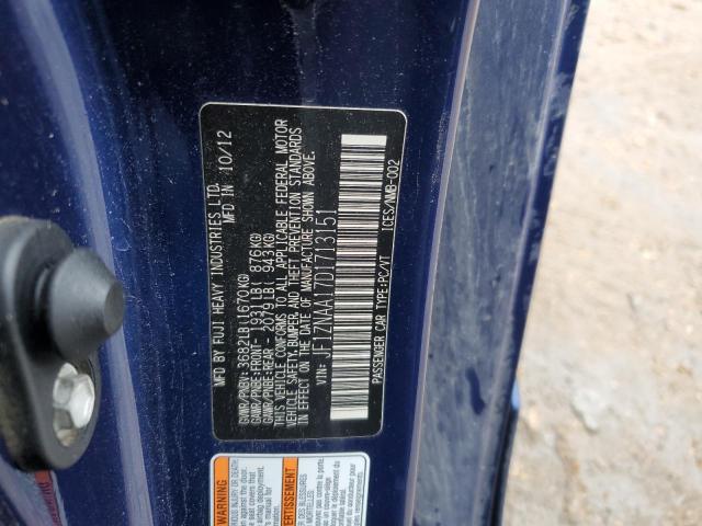 JF1ZNAA17D1713151 - 2013 TOYOTA SCION FR-S 蓝色 照片 12