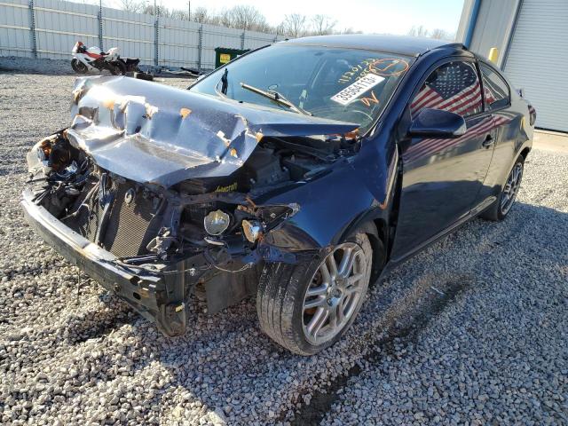 JTKDE3B74A0306756 - 2010 TOYOTA SCION TC BLUE photo 1