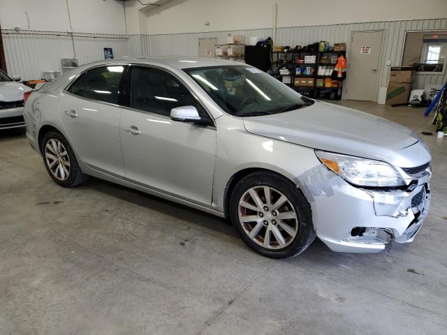 1G11F5SL6FU146632 - 2015 CHEVROLET MALIBU LTZ ვერცხლისფერი ფოტო 4