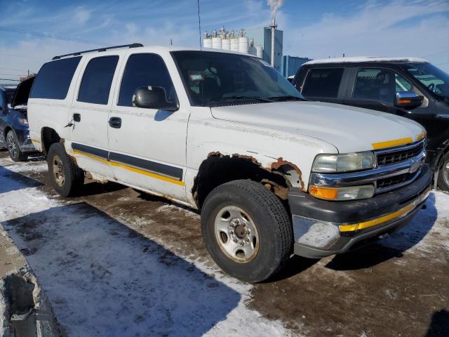 3GNGK26U93G259740 - 2003 CHEVROLET SUBURBAN K2500 WHITE photo 4