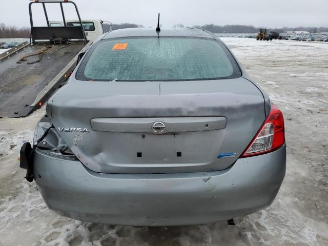 3N1CN7AP0CL846772 - 2012 NISSAN VERSA S SILVER photo 6