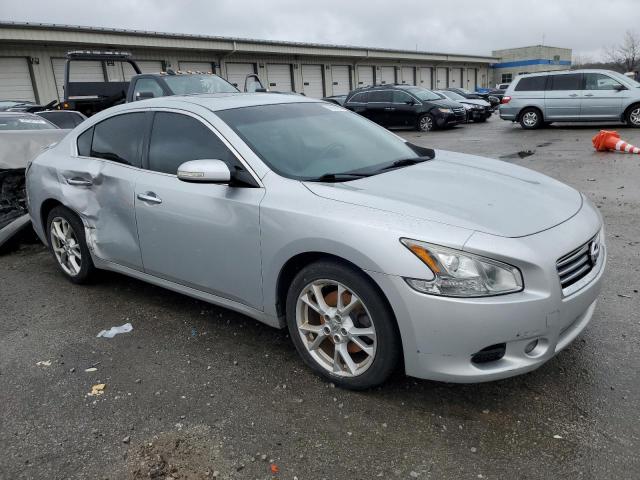 1N4AA5AP9EC491352 - 2014 NISSAN MAXIMA S SILVER photo 4