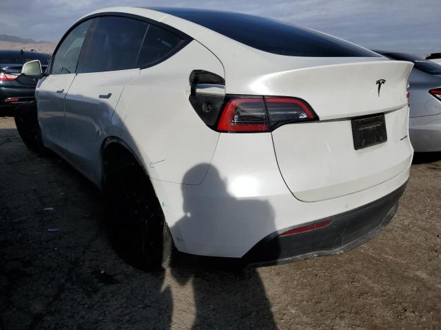 5YJYGDEE1MF144528 - 2021 TESLA MODEL Y WHITE photo 2