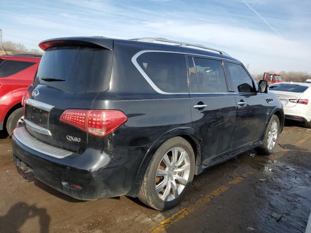 JN8AZ2NE9E9067228 - 2014 INFINITI QX80 BLACK photo 3