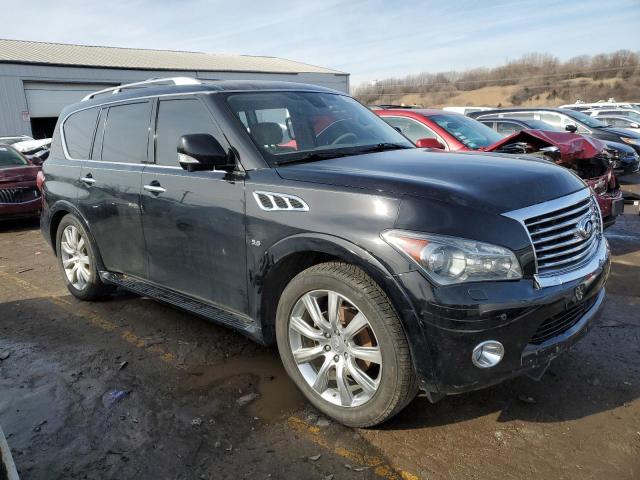 JN8AZ2NE9E9067228 - 2014 INFINITI QX80 BLACK photo 4