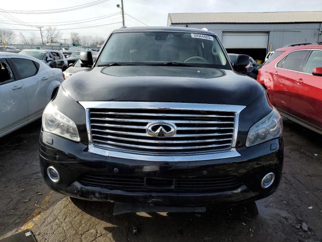 JN8AZ2NE9E9067228 - 2014 INFINITI QX80 BLACK photo 5