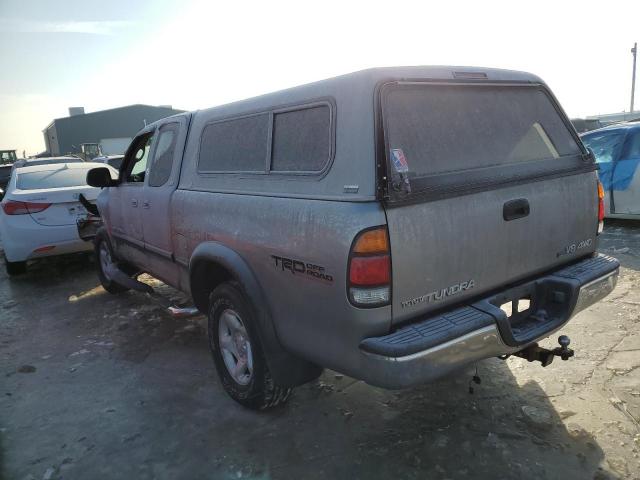 5TBBT44101S145122 - 2001 TOYOTA TUNDRA ACCESS CAB SILVER photo 2